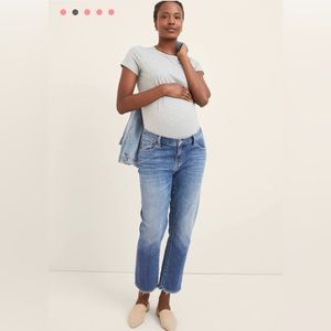 HATCH maternity boyfriend jeans— current season, worn twice!